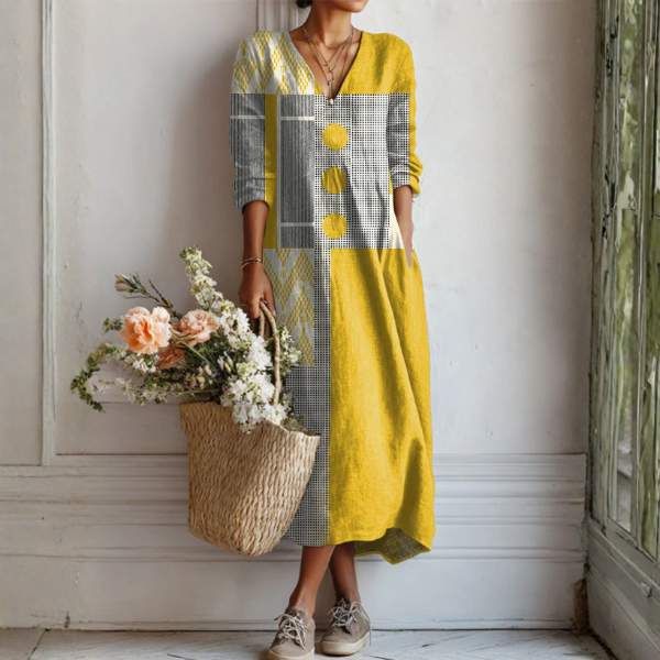 Emmy, Vestido primaveral elegante sin esfuerzo de Zelira