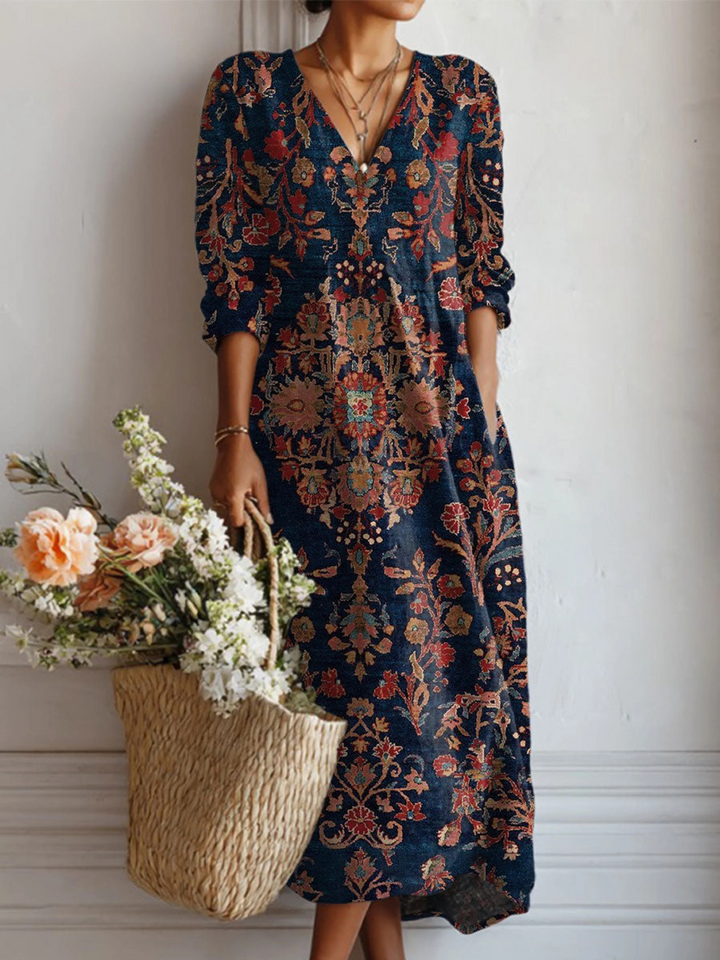 Alessia, Vestido de primavera elegante y sin esfuerzo de Zelira