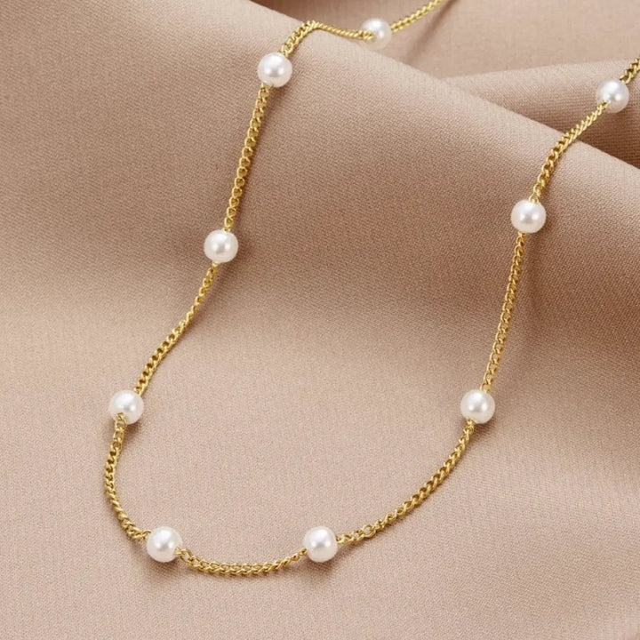 Anillo de oro con perla de agua dulce - Zelira