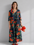 Hildegard | Vestido midi floral