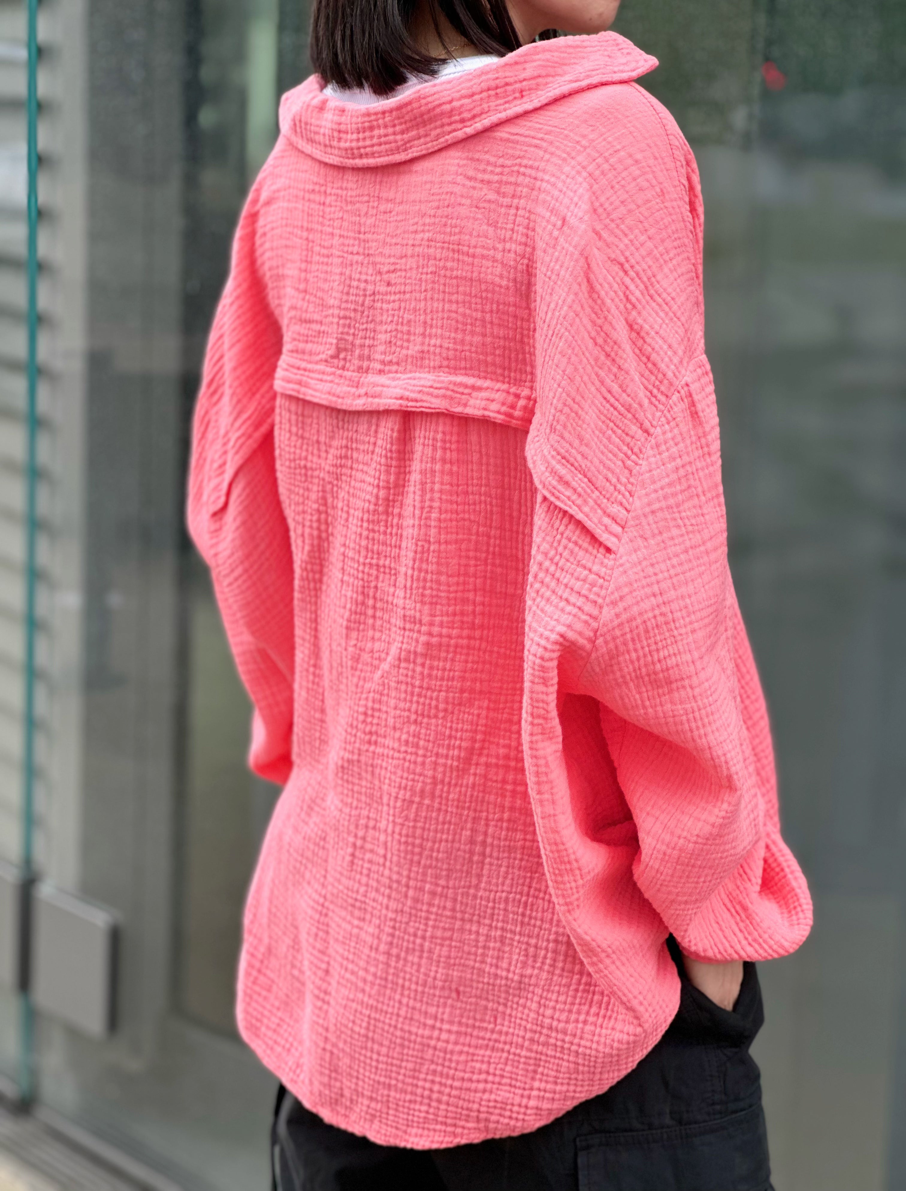 Blusa de muselina, regular, 34 colores