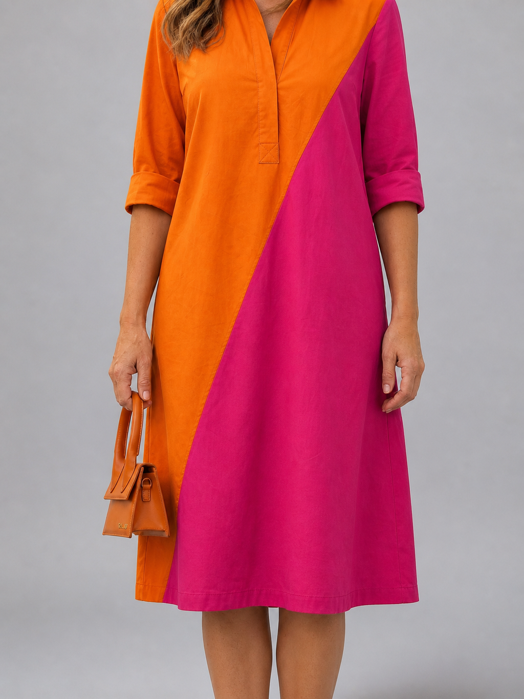 Jacqueline | Vestido midi sencillo