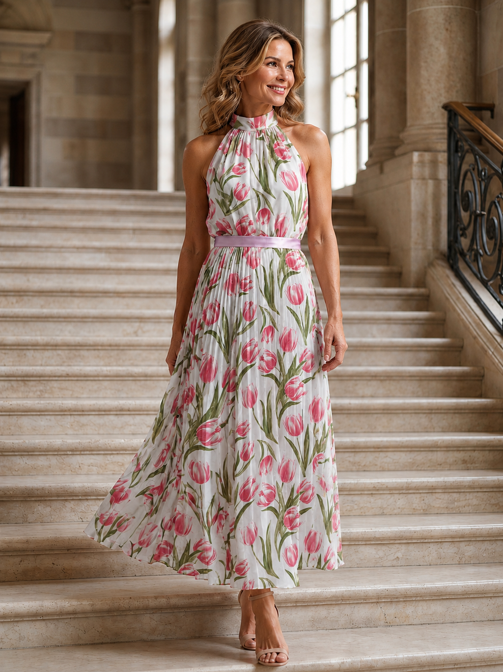 Jutta | Vestido midi floral