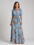 Lena | Vestido maxi floral