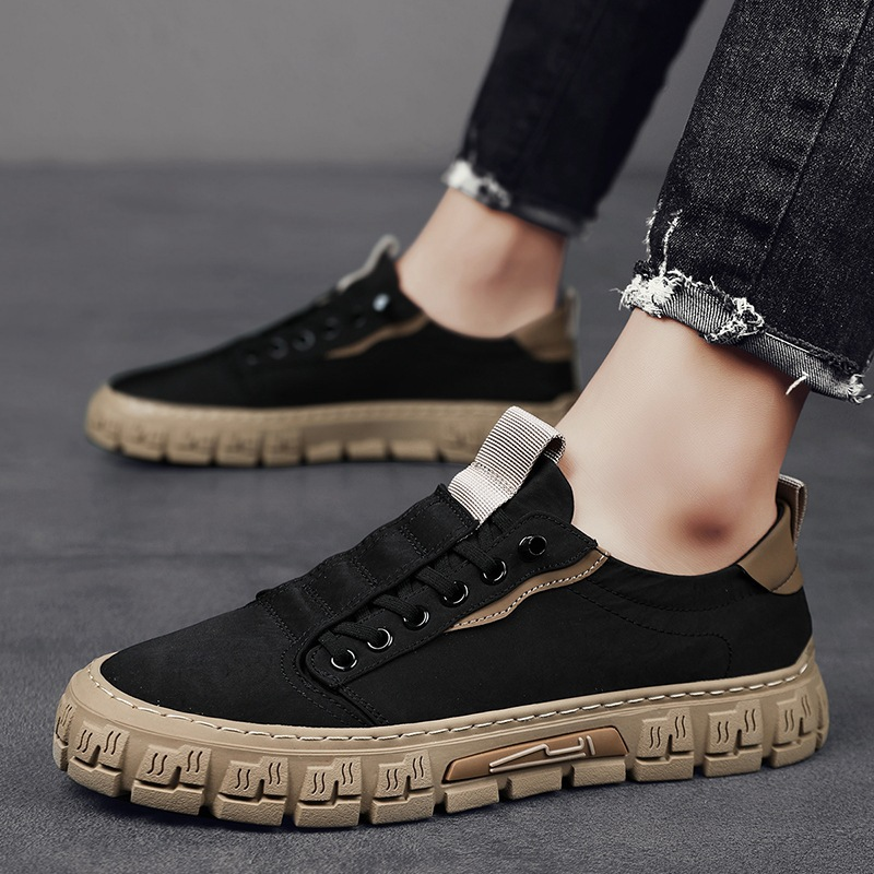 Zapatillas premium Hutton de lona