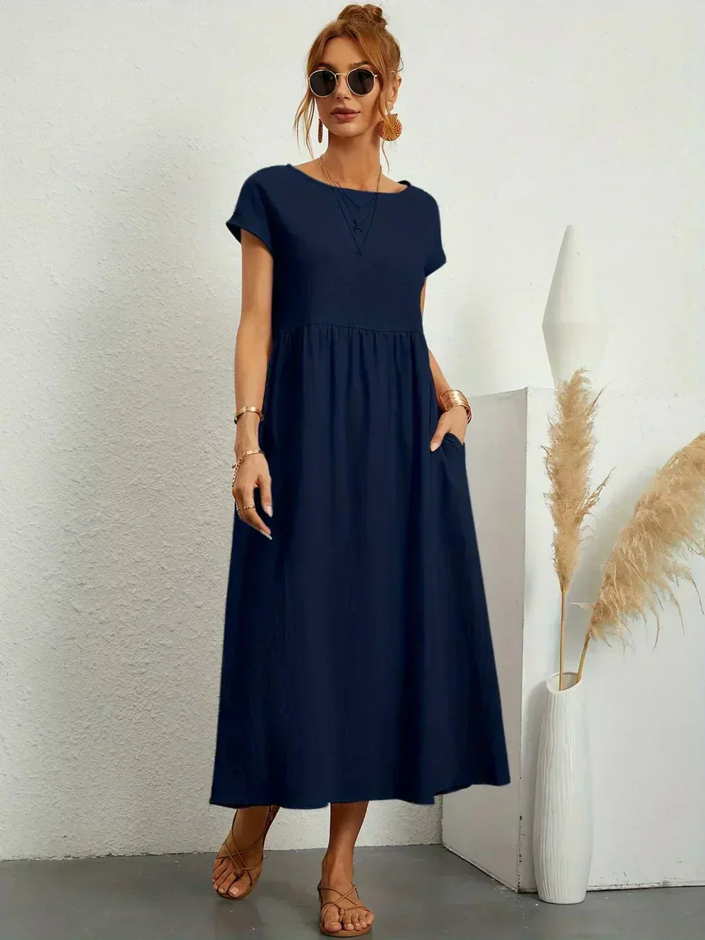 Sofia – Un vestido elegante de corte sencillo