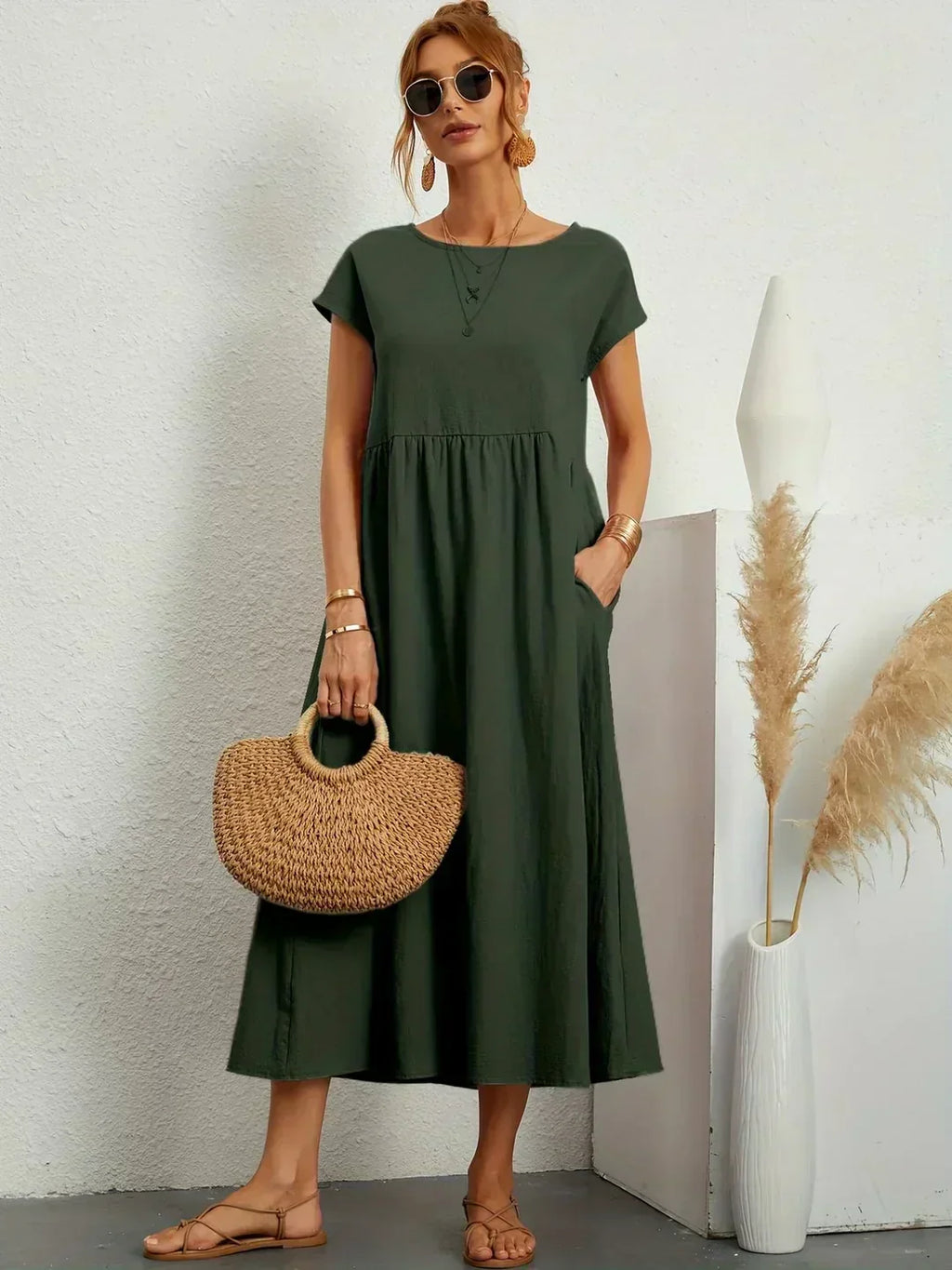 Sofia – Un vestido elegante de corte sencillo
