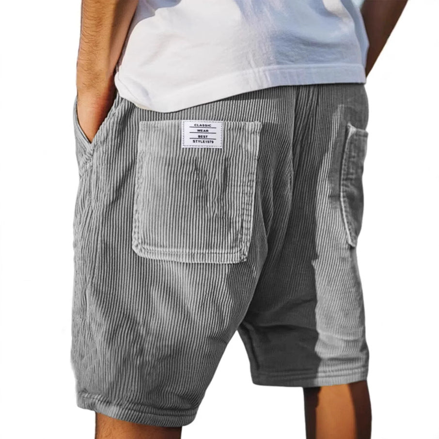 Victor | Shorts elegantes de terciopelo