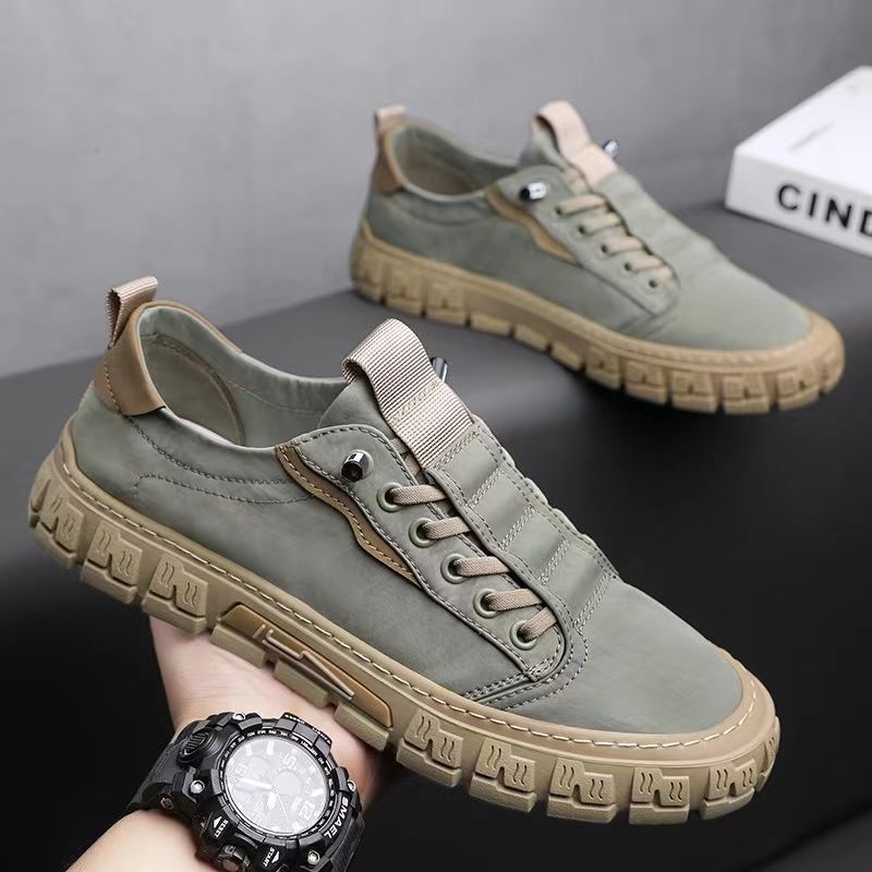 Zapatillas premium Hutton de lona