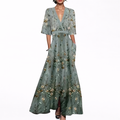 Alma | Vestido Largo Elegante con Flores