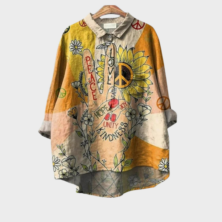 Zélie, Blusa Artística Bohemia de Zelira