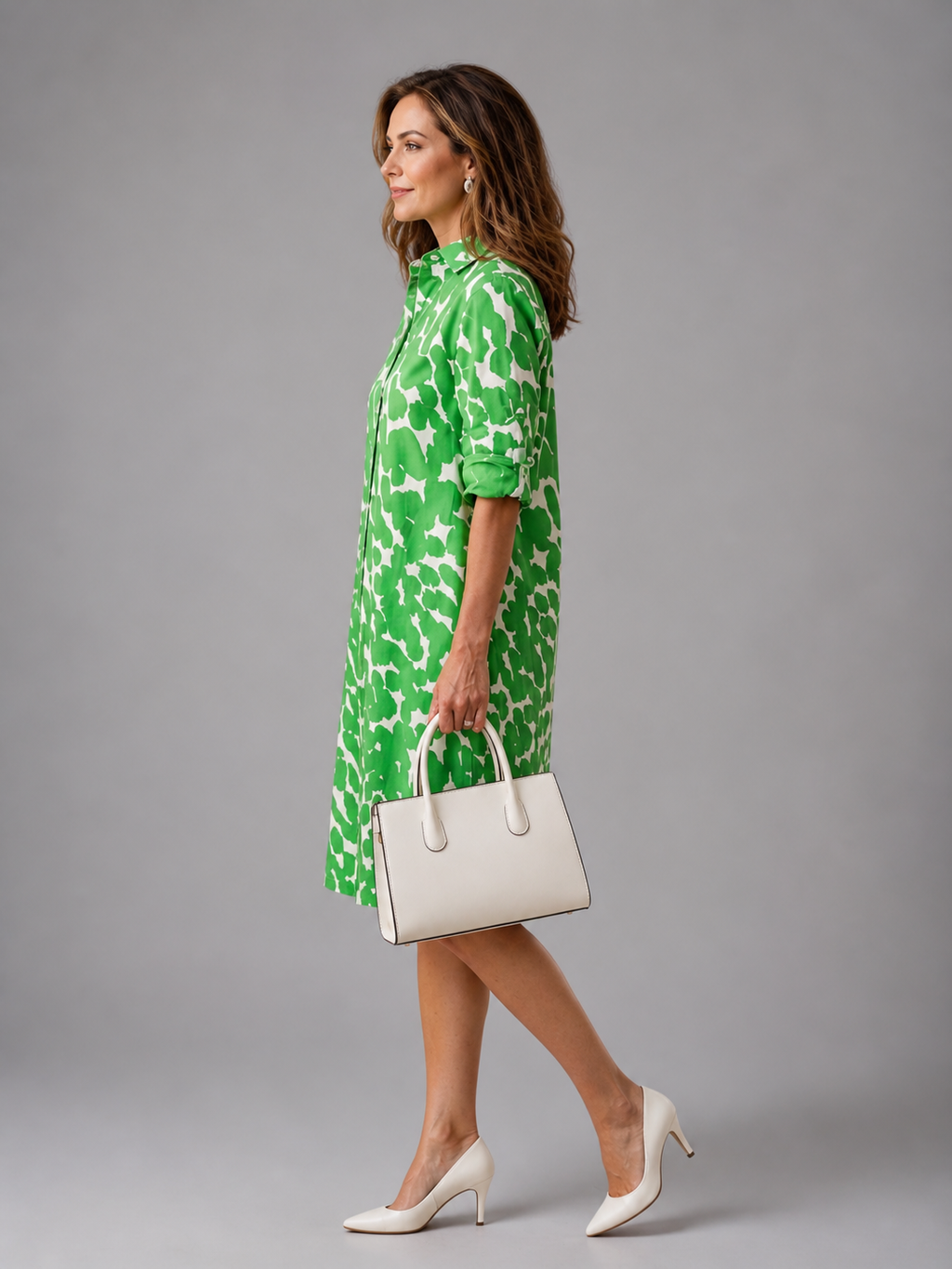 Renate | Vestido midi Pradera Fresca