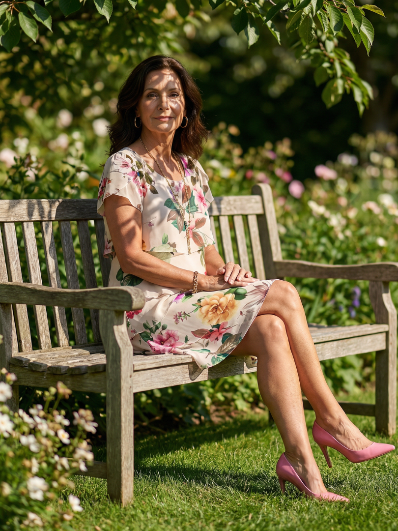 Sandra | Vestido midi floral
