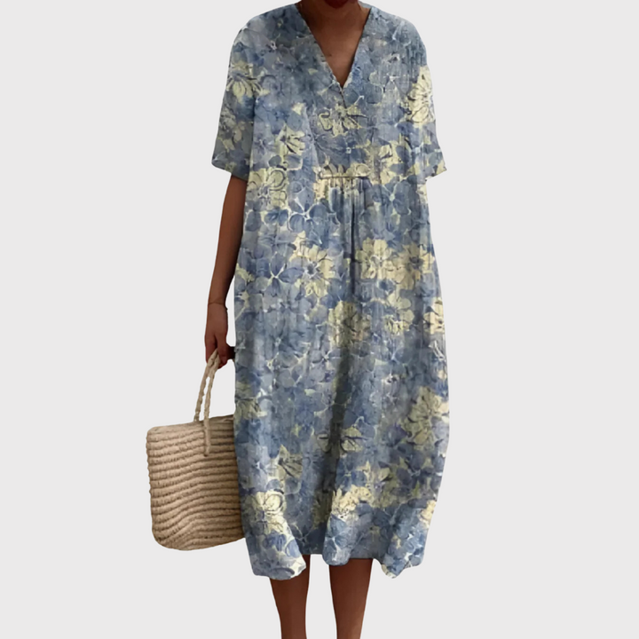 Matilda, Vestido de verano ligero de manga corta de Zelira