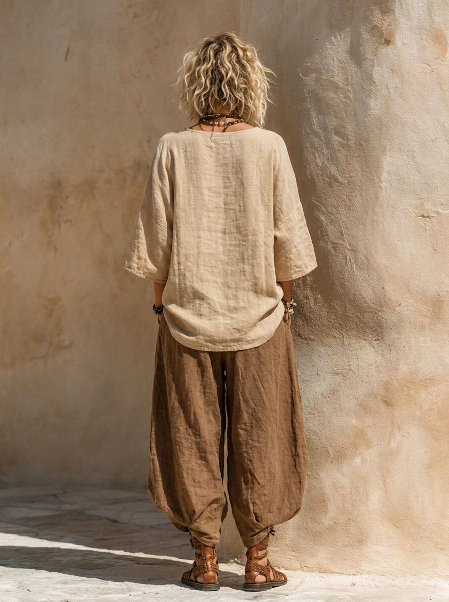 Laura – Conjunto de tres piezas Bohemian Nomad Art