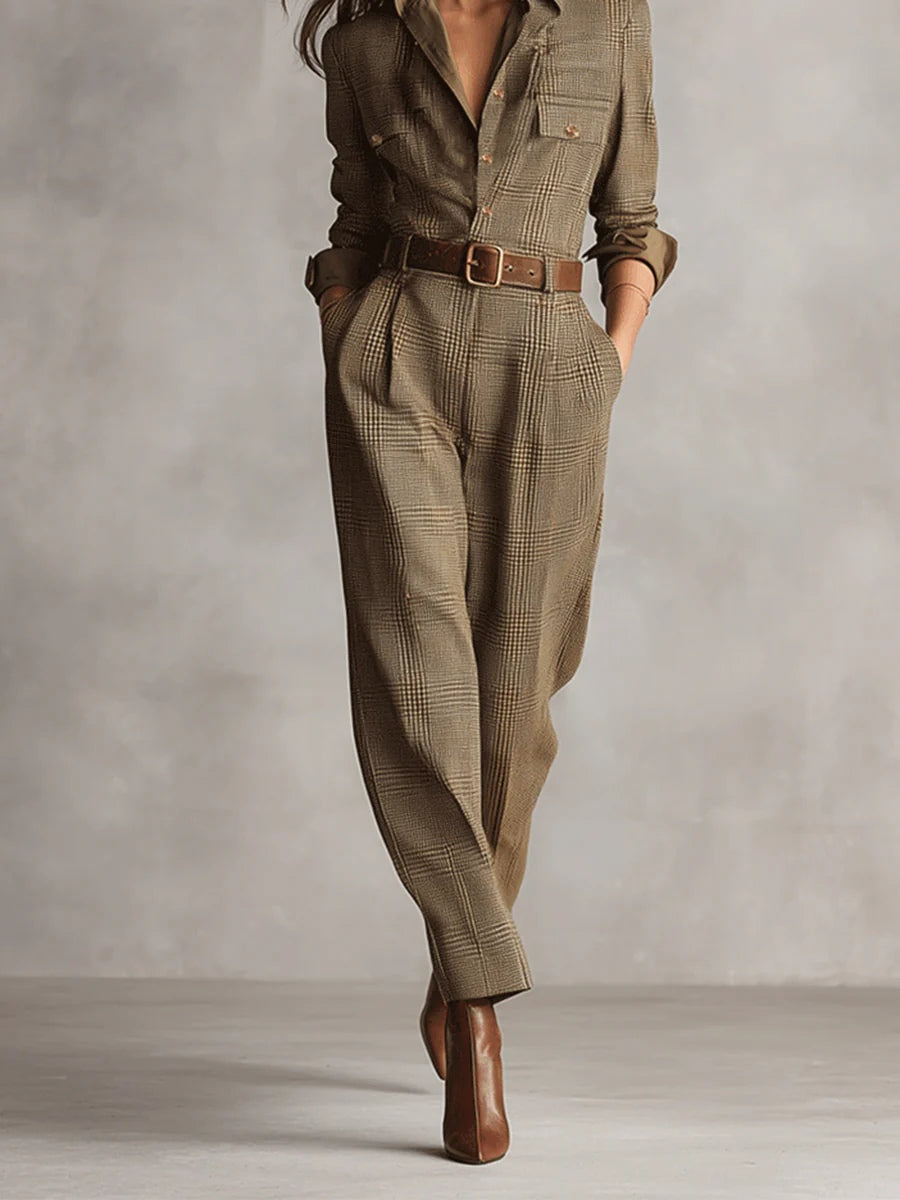 Lucinda – Mono de Tweed Elegante