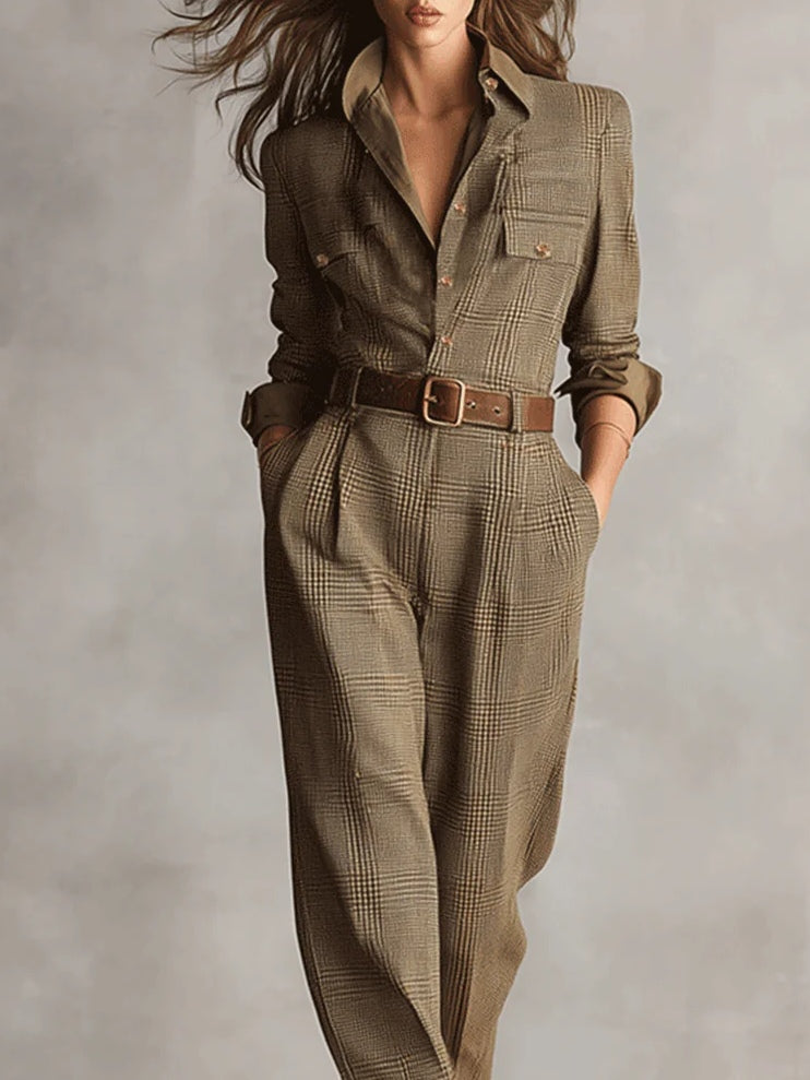Lucinda – Mono de Tweed Elegante