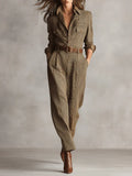 Lucinda – Mono de Tweed Elegante