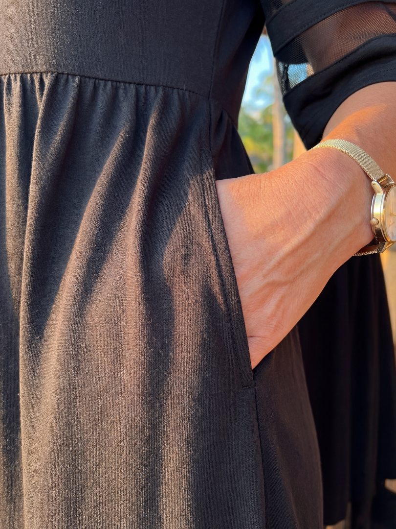 Lina | Vestido midi Evening Ease