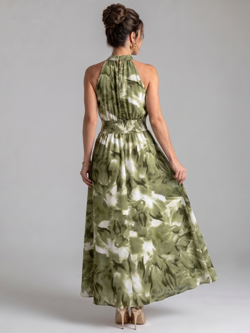 Celestine | Vestido midi estampado de colores