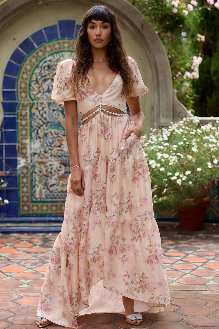 Layla, Vestido Elegante Flotante de Zelira