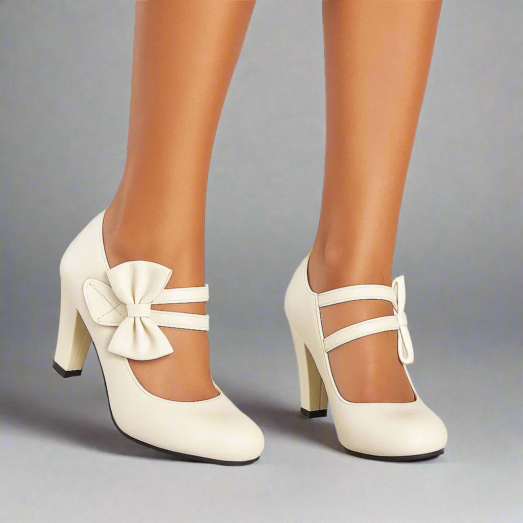 Hanna | Zapatos Mary Jane con lazo