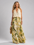 Yvonne | Conjunto de dos piezas floral