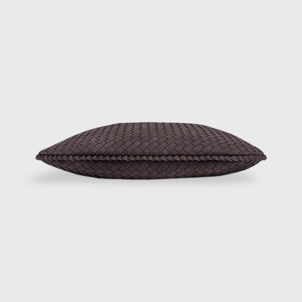 Frieda | Bolso de hombro oversize trenzado en efecto ante