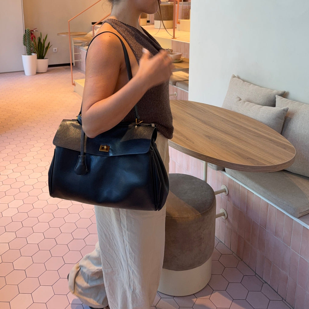 Friederike | Bolso de mano vintage con colgante