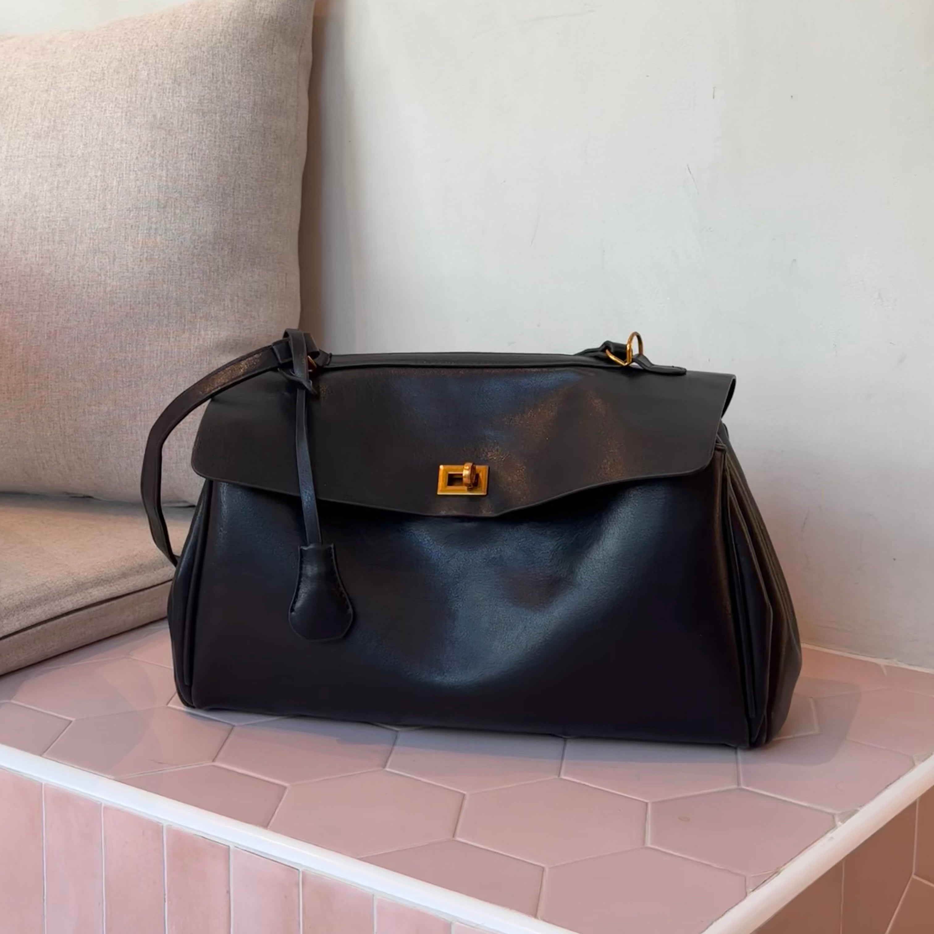 Friederike | Bolso de mano vintage con colgante