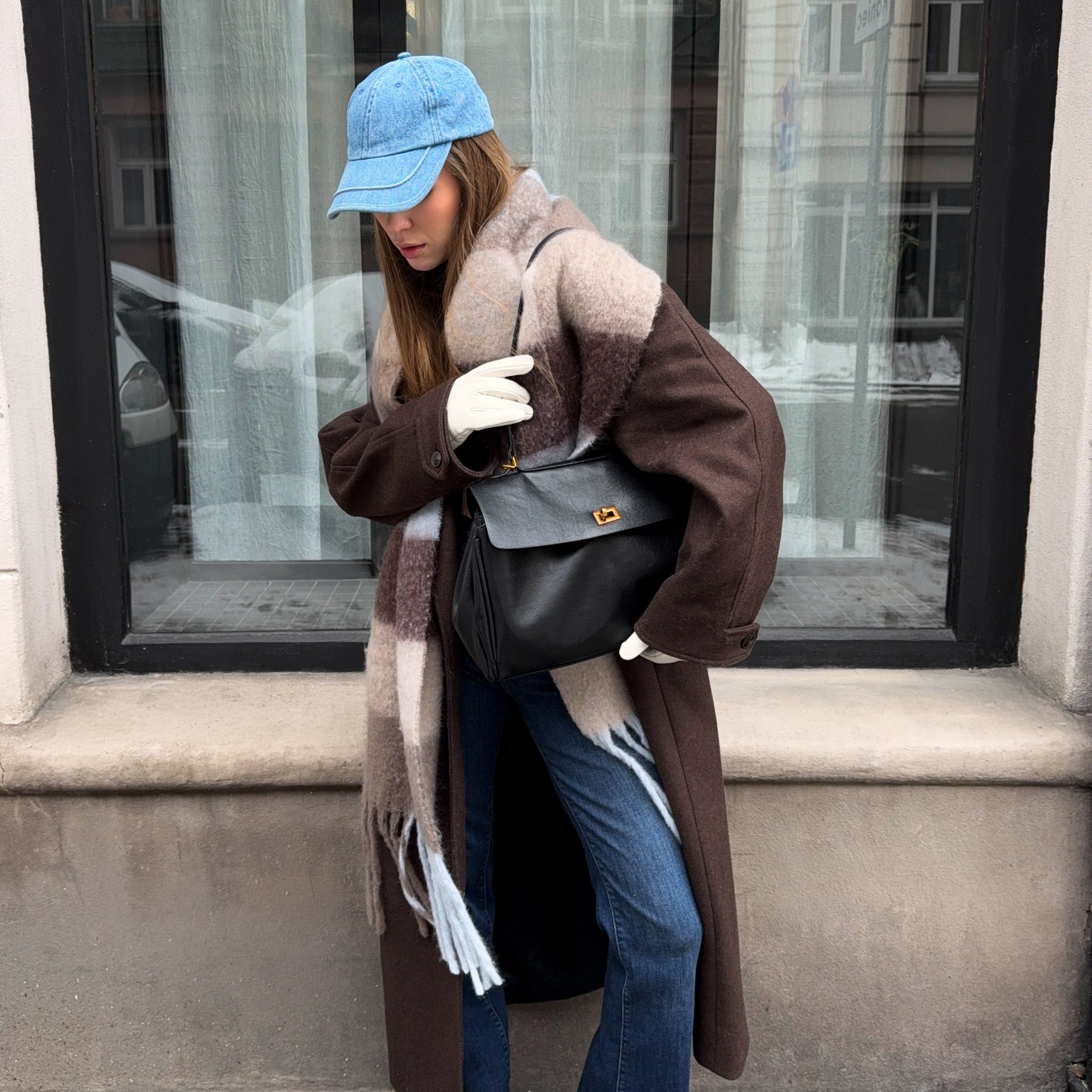 Friederike | Bolso de mano vintage con colgante