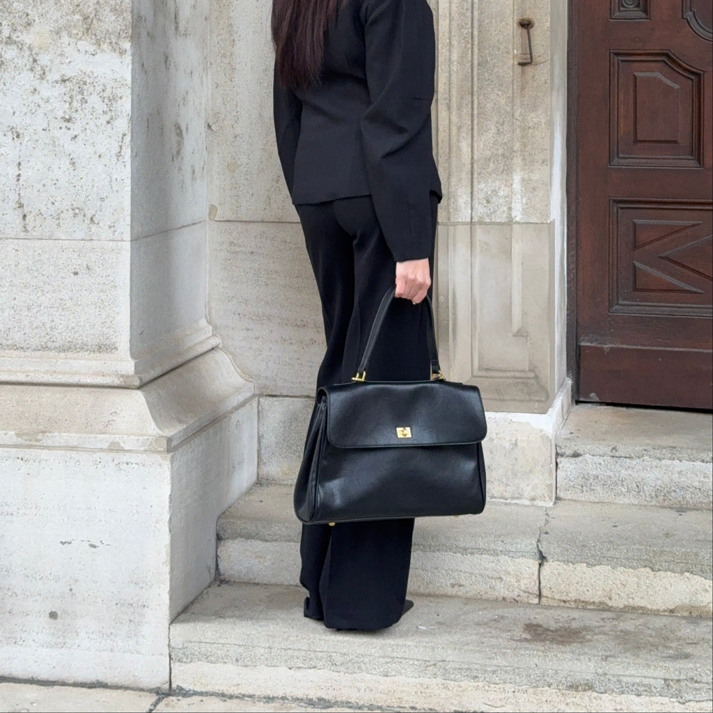 Helena | Bolso de mano de trabajo con compartimento para portátil