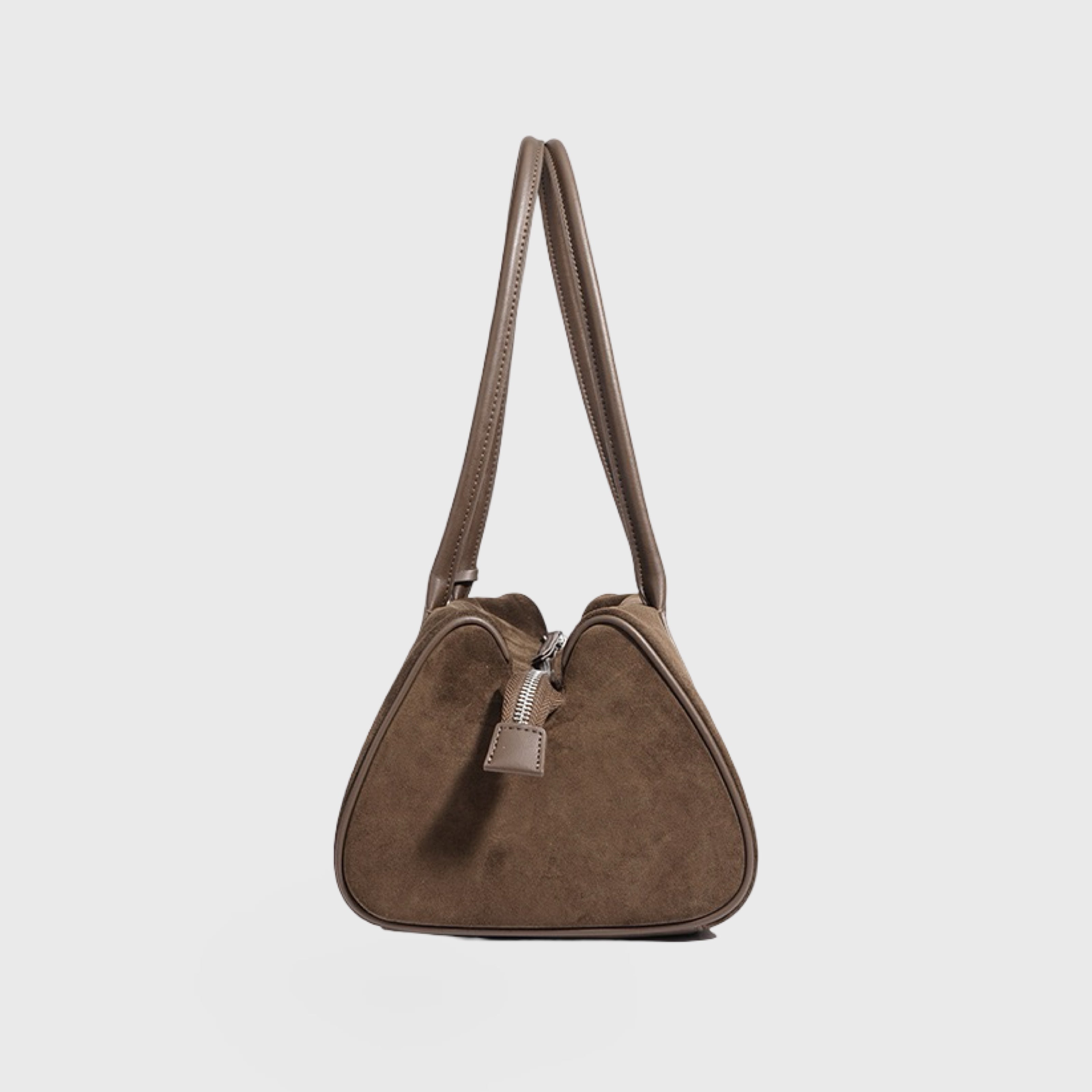 Henriette | Bolso de hombro de piel auténtica en efecto ante