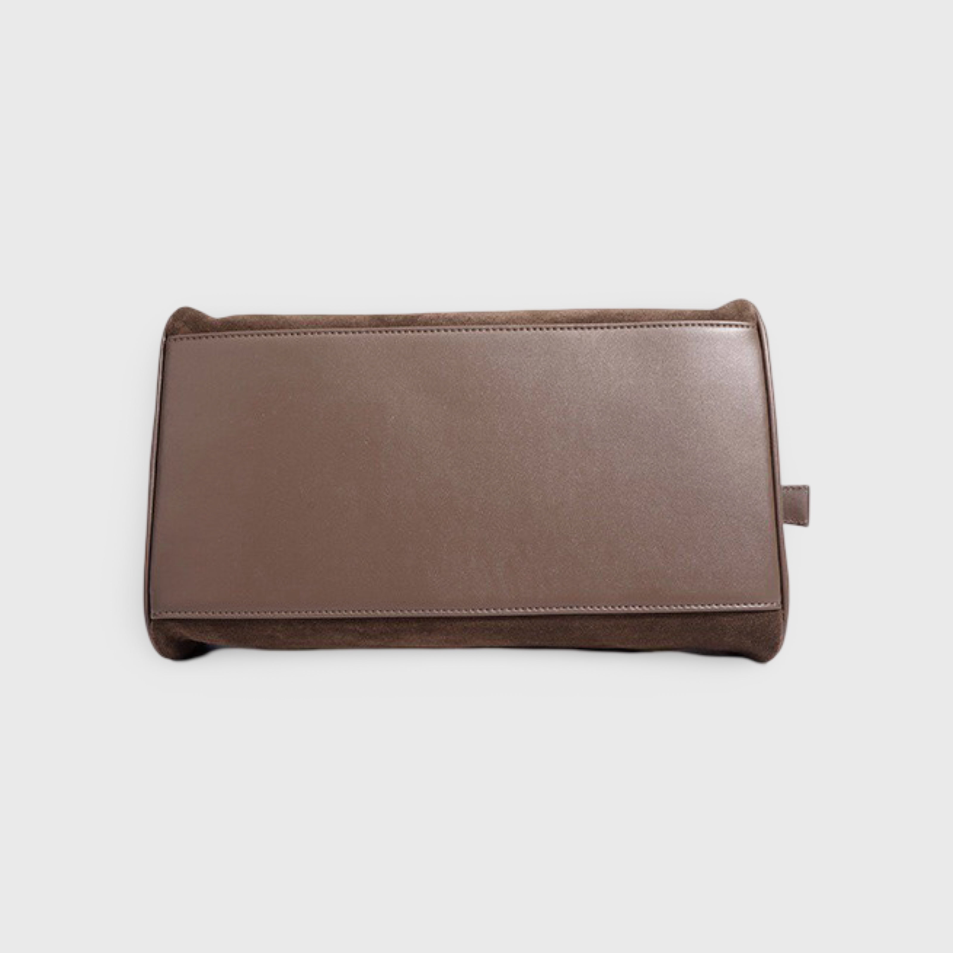 Henriette | Bolso de hombro de piel auténtica en efecto ante
