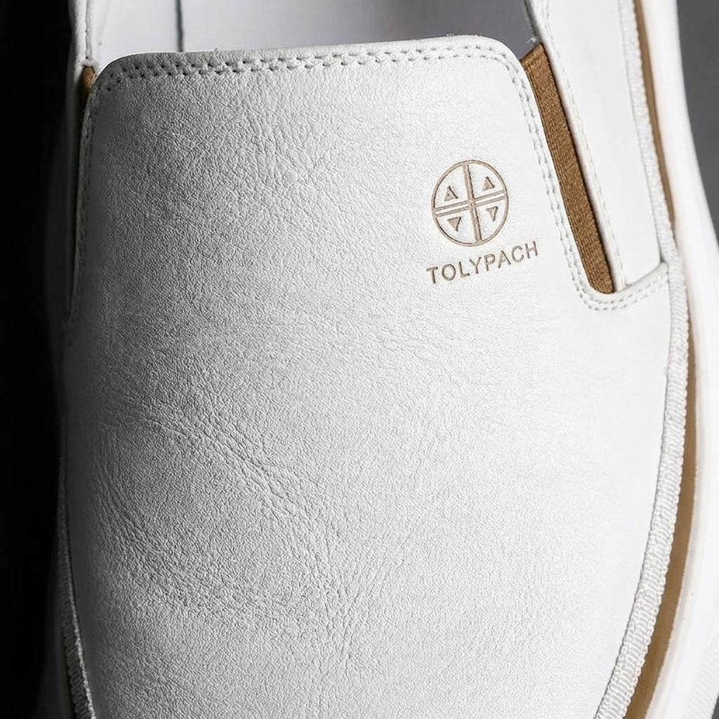Elsera – Zapatillas slip-on de piel para hombre