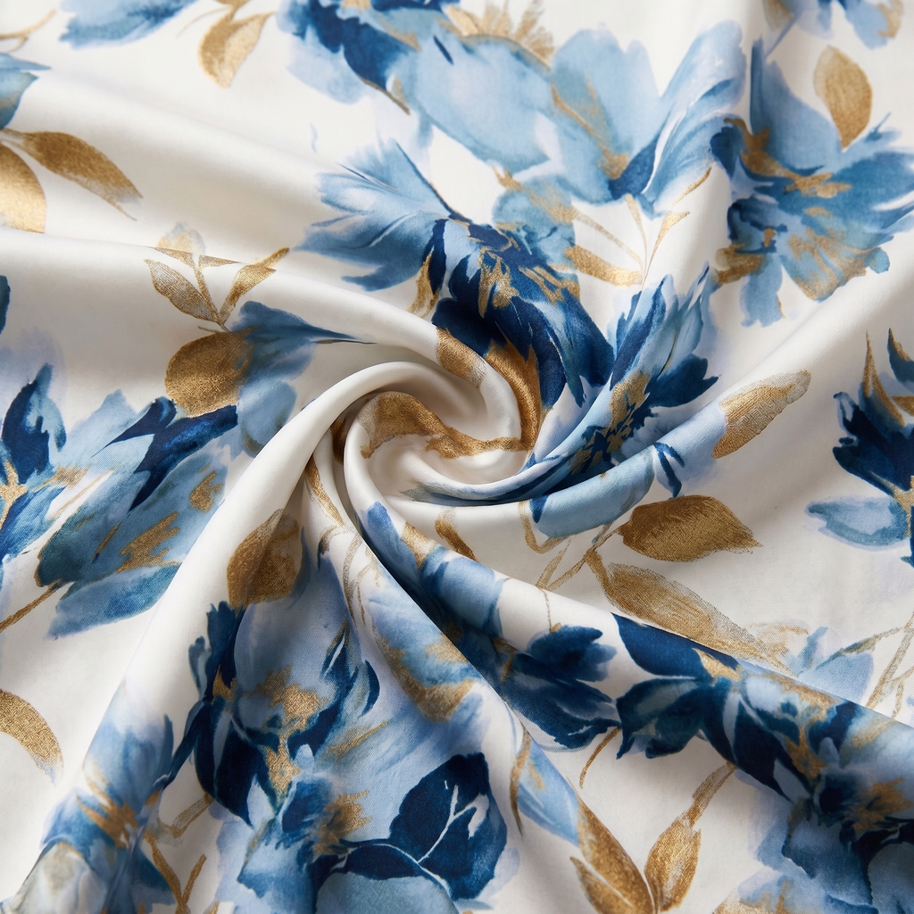Elsera | Vestido Midi Floral con Lazo en la Cintura