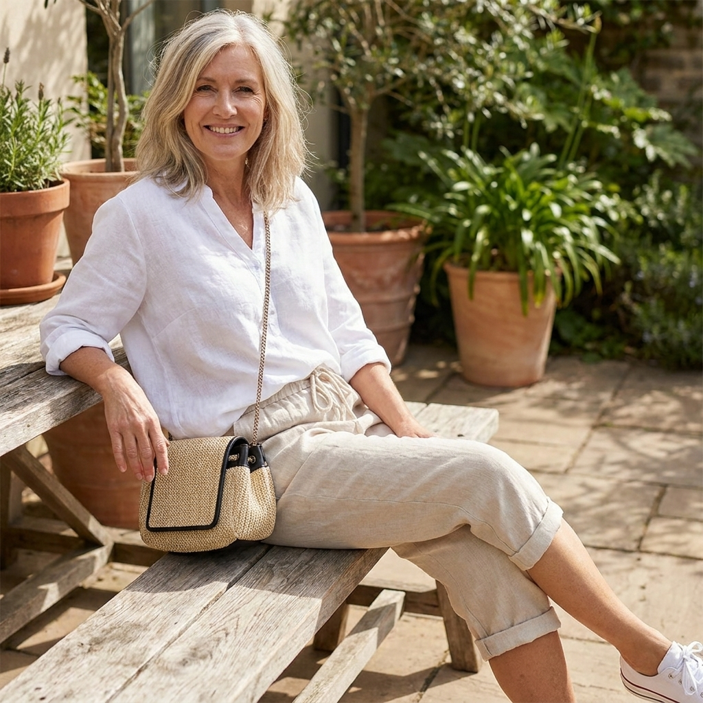 Pantalones de lino para mujer – Ligeros, cómodos y de corte holgado