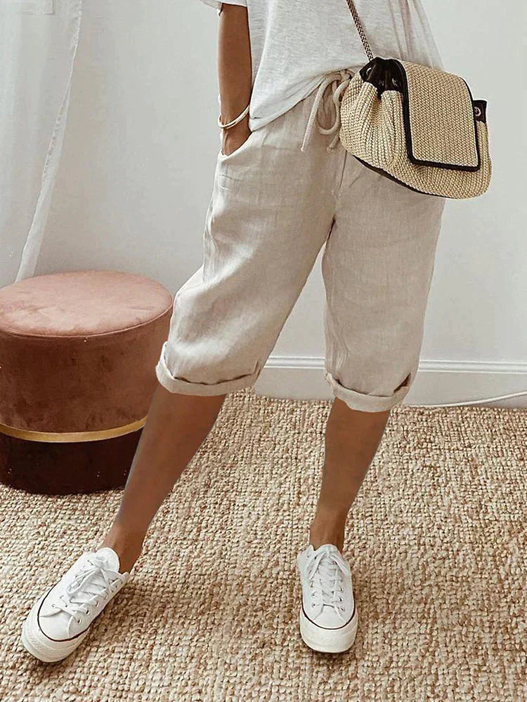 Pantalones de lino para mujer – Ligeros, cómodos y de corte holgado