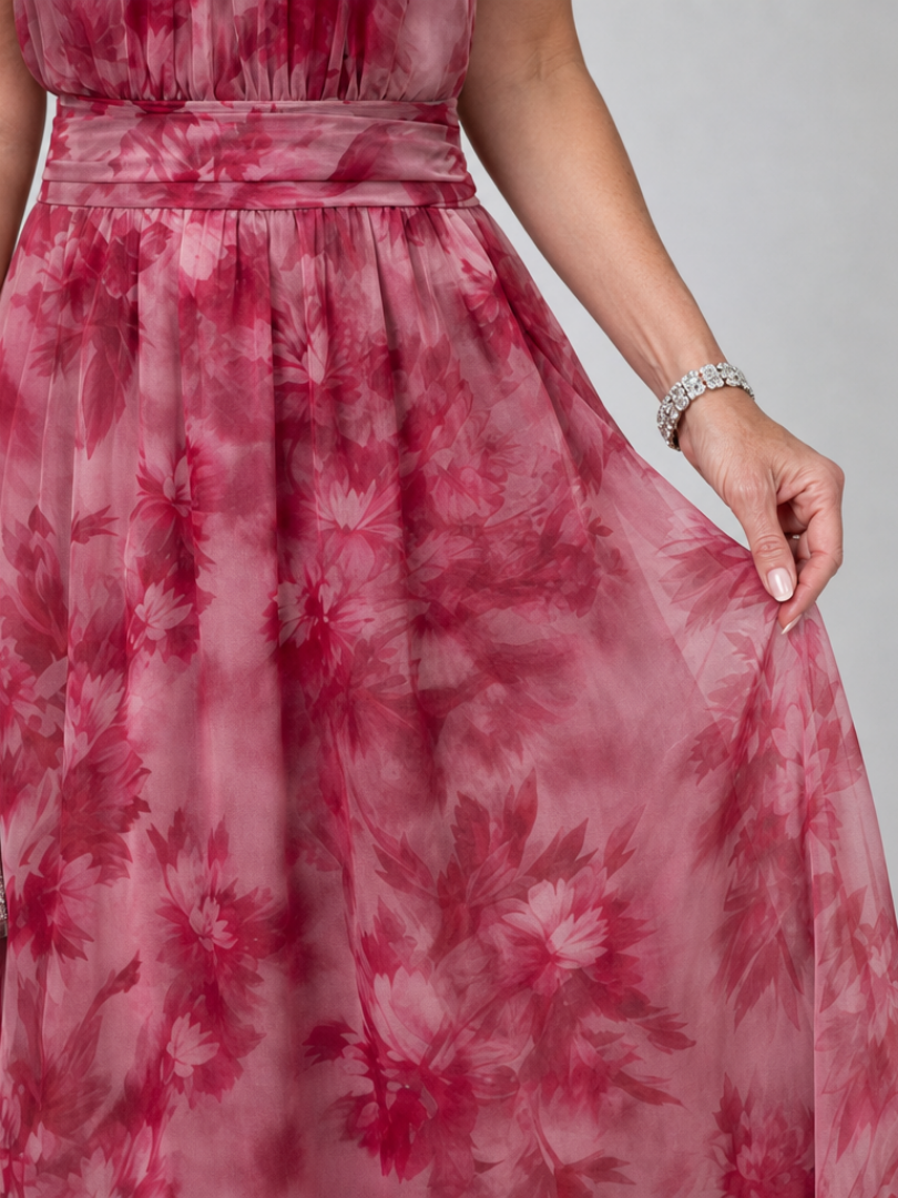 Lieselotte | Vestido midi de cuello halter suave