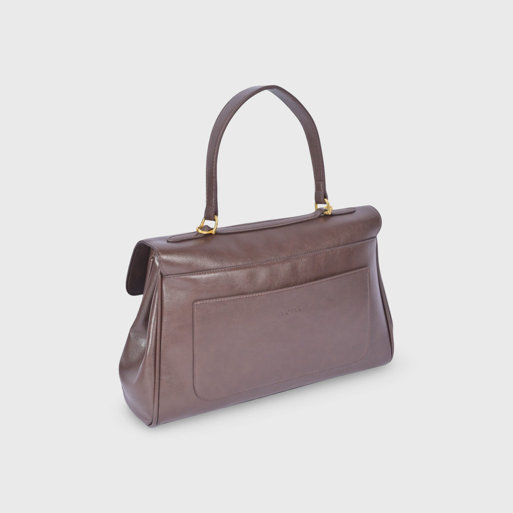 Pauline | Bolso de mano estructurado con compartimento para portátil