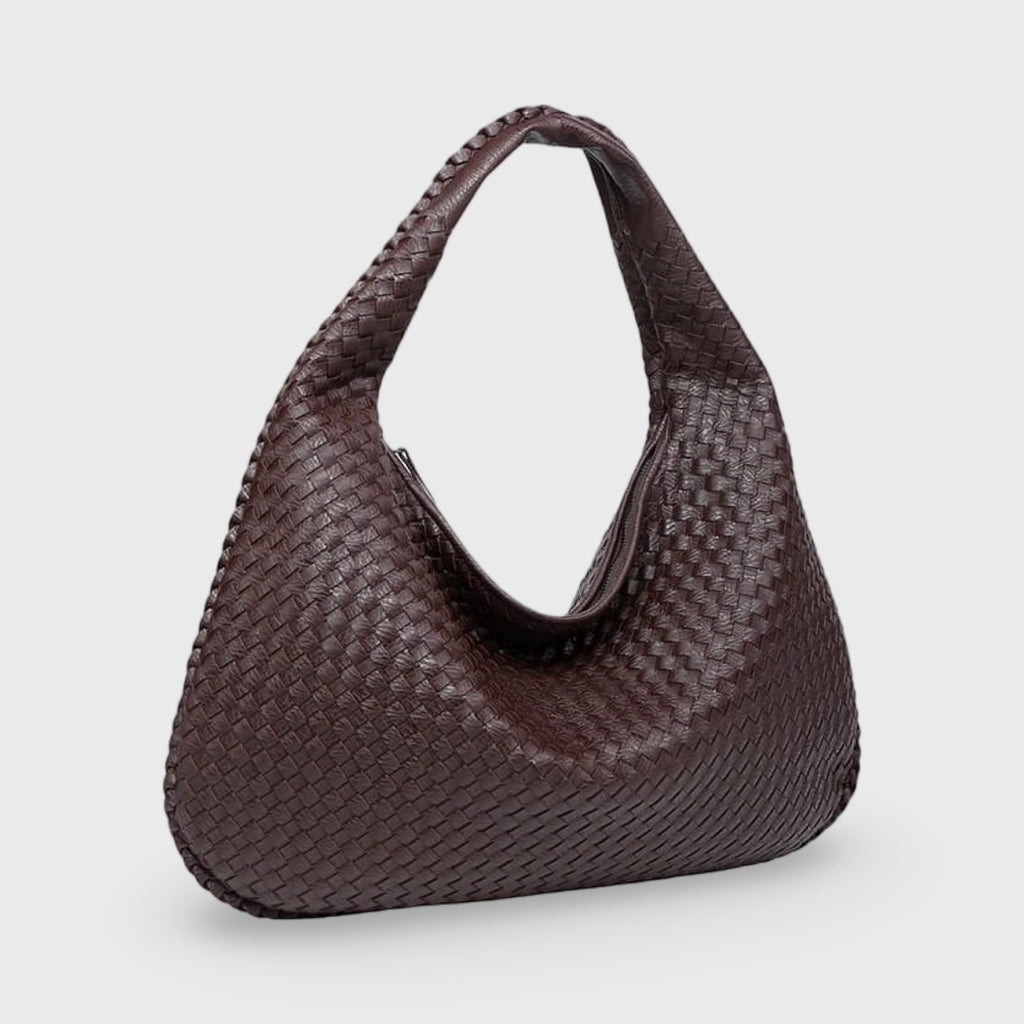 Romy | Bolso de hombro oversize trenzado
