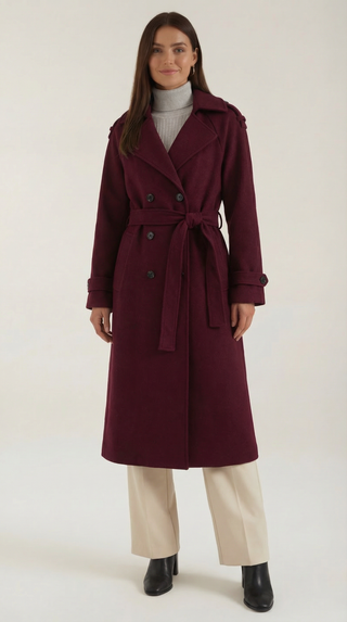 Dolores | Trenchcoat clásico con cinturón