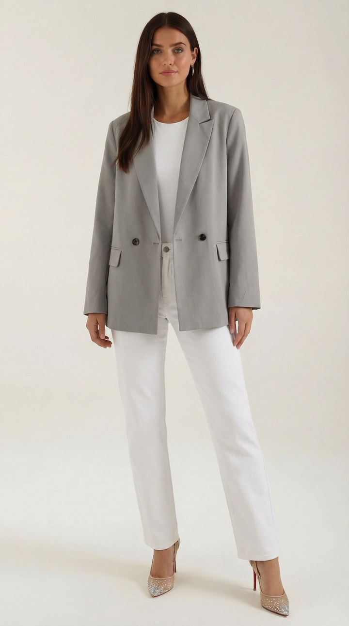 Felicity, Blazer de corte impecable de Zelira