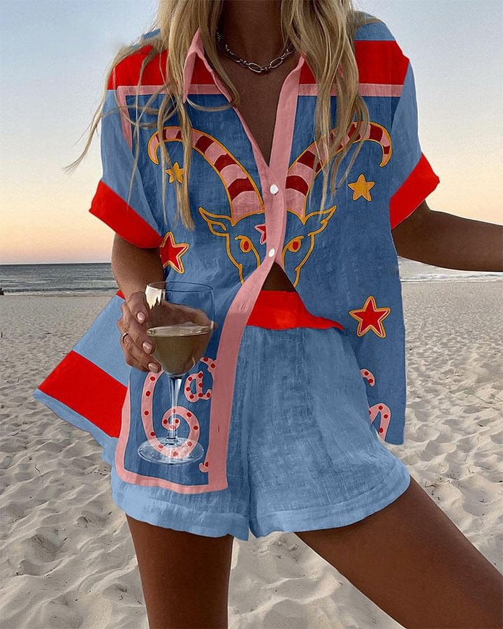 Celeste, Conjunto de Verano de Zelira