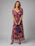 Silke | Vestido midi de hombros descubiertos