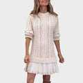 VALERIA™ | VESTIDO DE PUNTO EN TEJIDO