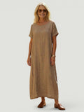 Rosaline | Vestido midi de lino