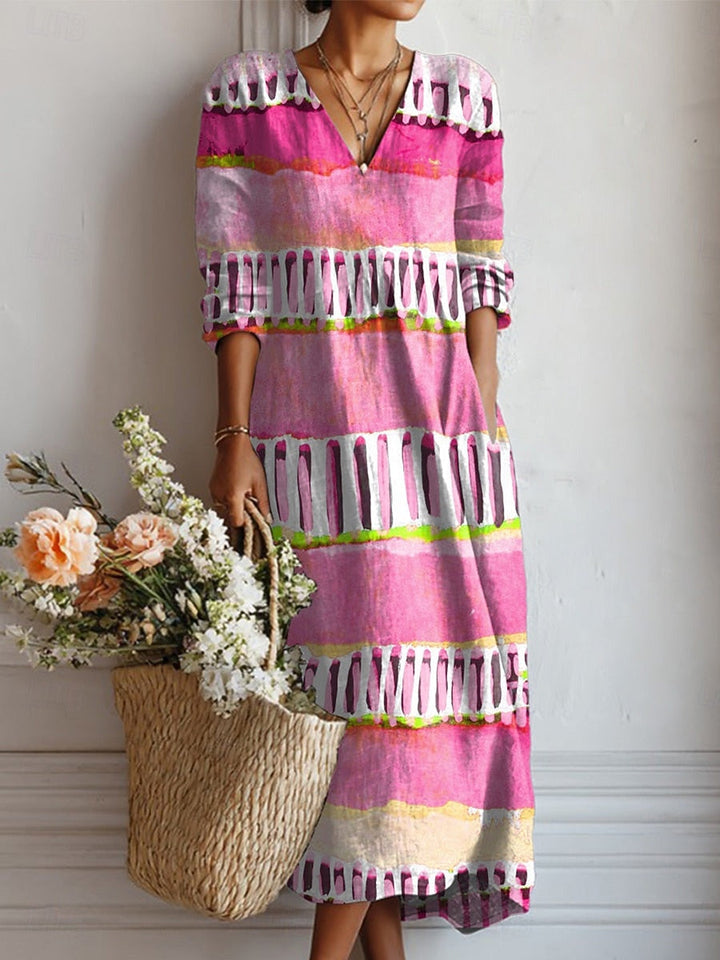 Corrie, Vestido primaveral elegante sin esfuerzo de Zelira