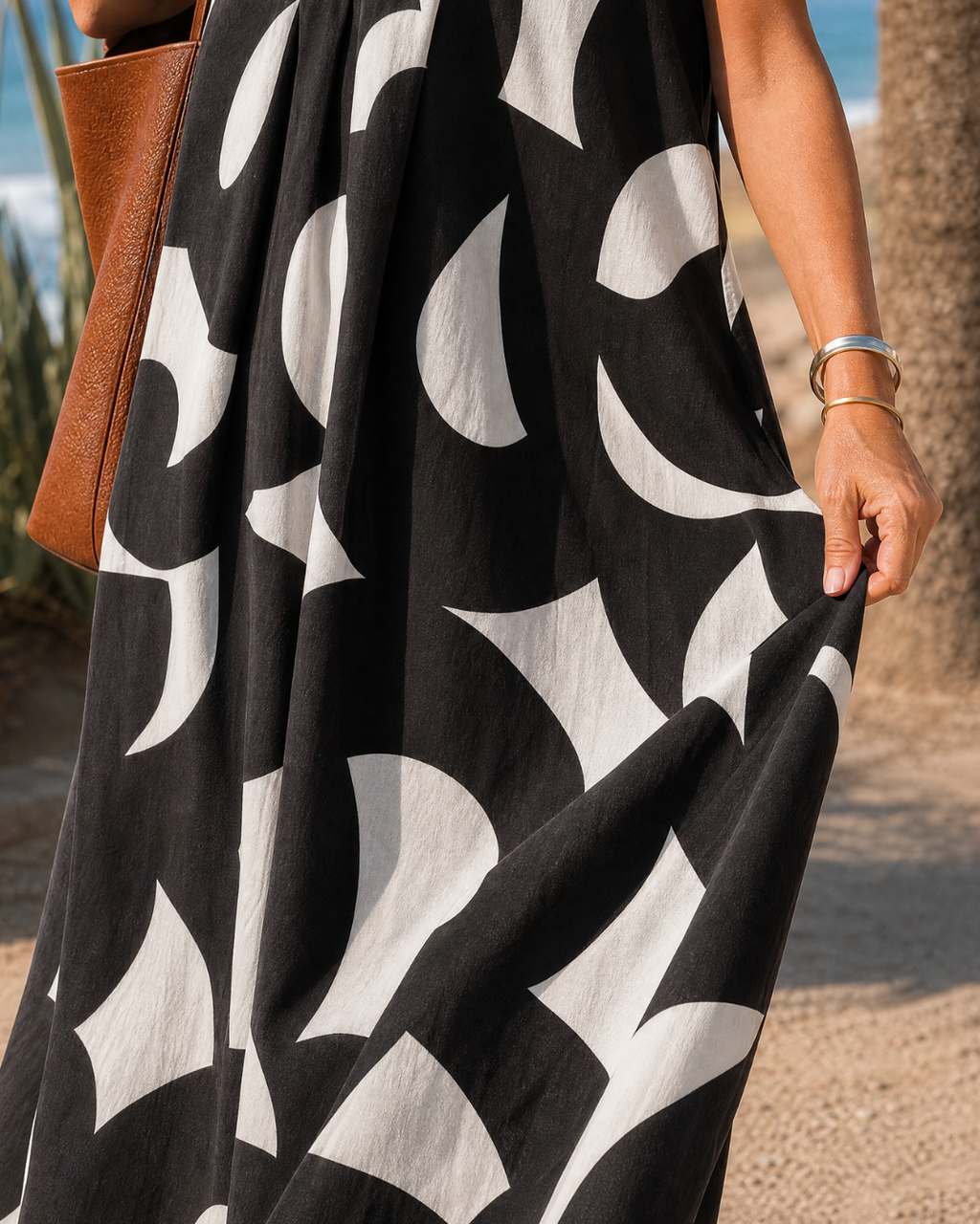 Emma | Vestido midi estampado